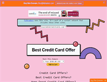 Tablet Screenshot of creditcardoffers.us
